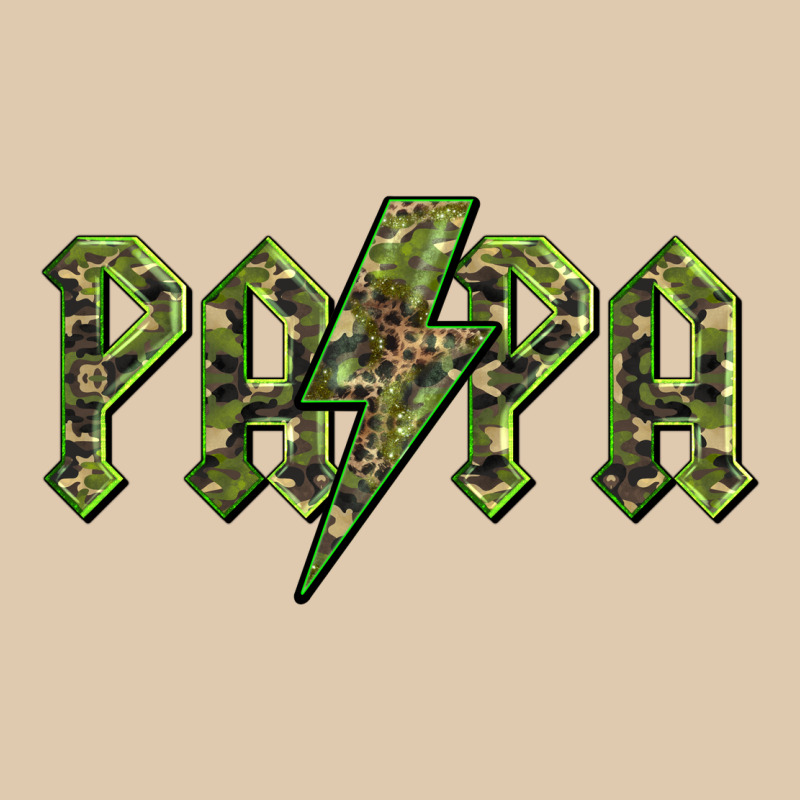 Papa  Lightning Camouflage Heavyweight Sweatshirt by BarkalooDesign | Teevron