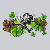 Western Cowhide Leopard Glitter Shamrocks Classic Tee | Teevron