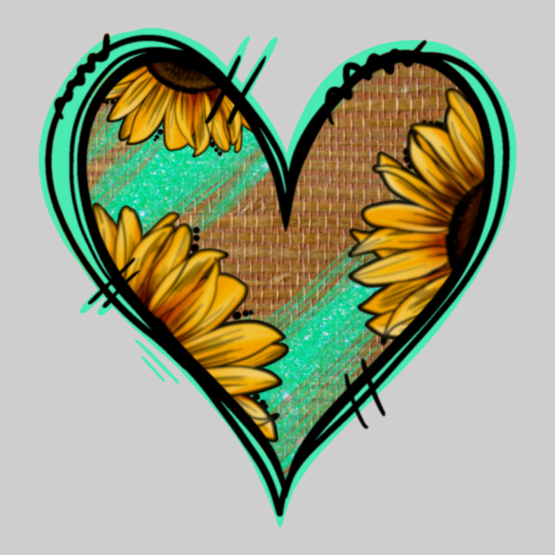 Sunflower Heart Premium Tee by Jasminsmagicworld | Teevron
