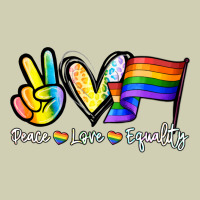Peace Love Equality Heavy Core Tee | Teevron