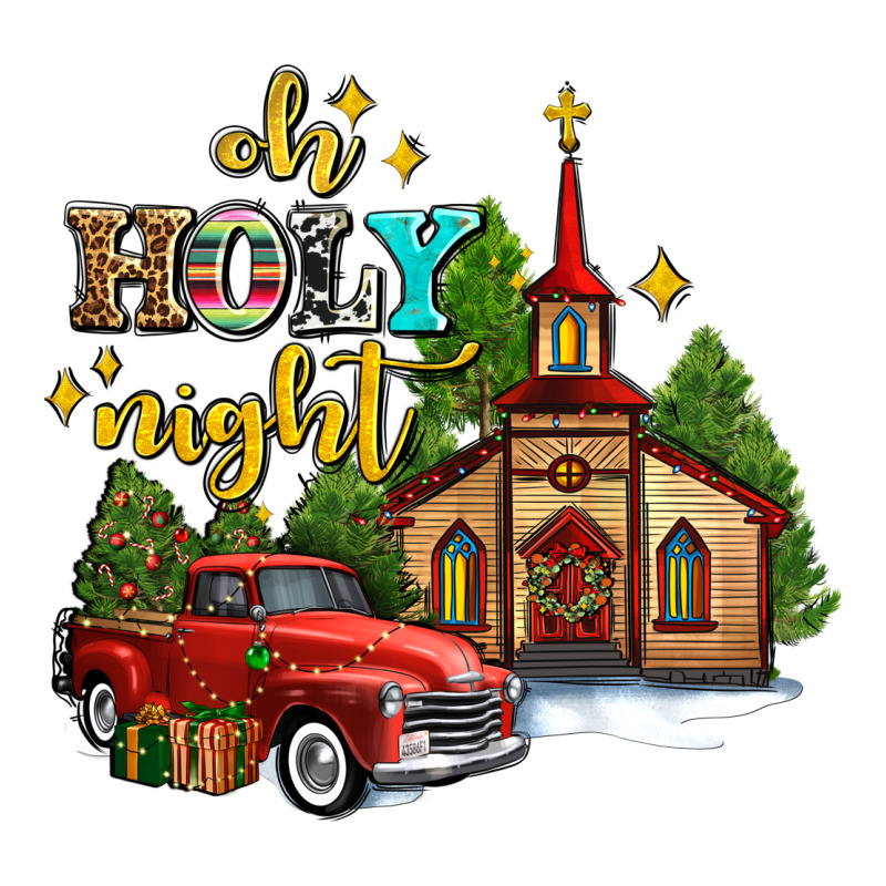 The Church  Holy Night Western Truck Heavyweight Hoodie by AdoDesignShop | Teevron