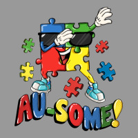 Au-some! Autism Puzzle Dabbing Vintage Hoodie | Teevron