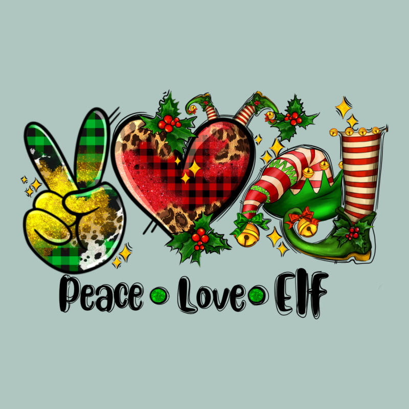 Peace Love  Elf Premium Sweatshirt by AdoDesignShop | Teevron