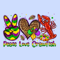 Peace Love Crawfish Olivia Urban Heavy Tee | Teevron