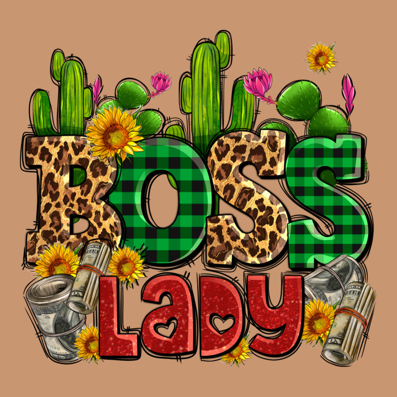 Boss Lady With Money And Cactus Heavyweight Hoodie by AdoDesignShop | Teevron