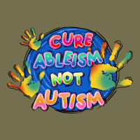 Cure Ableism Not Autism Vintage Hoodie | Teevron