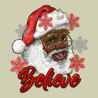 African American Santa Believe Heavy Core Tee | Teevron