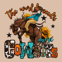 The World Needs More Cowboys Urban Heavy Tee | Teevron
