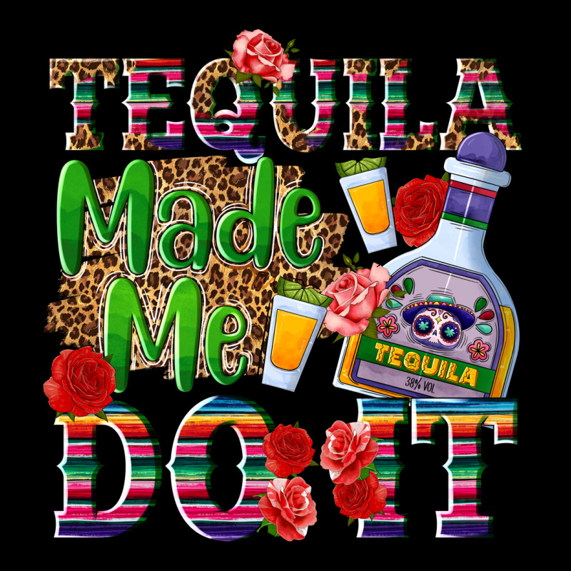 Tequila Made Me Do It Heavy Core Tee by NancyCooperArtShop | Teevron