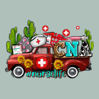 Cna Nurse Truck With Cactus And Sunflowers Heavyweight Hoodie | Teevron
