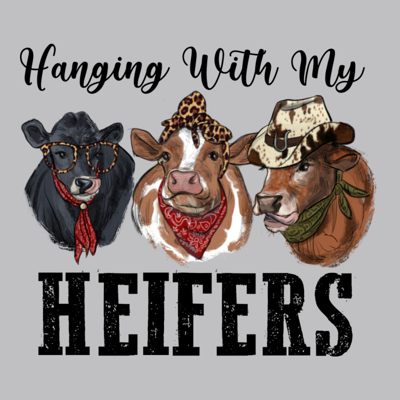 Hanging With My Heifers Long Sleeve Tee by RanaPortraitStore | Teevron