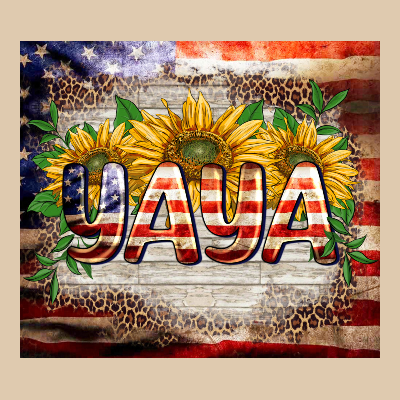 Patriotic Yaya Tumbler Heavyweight Sweatshirt by BarkalooDesign | Teevron