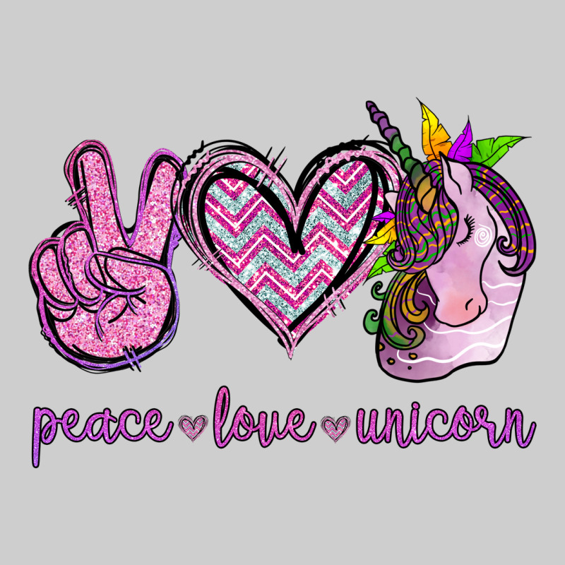 Peace Love Unicorn Premium Tee by Jasminsmagicworld | Teevron