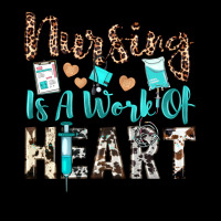 Nursing Is A Work Of Heart Urban Hoodie | Teevron