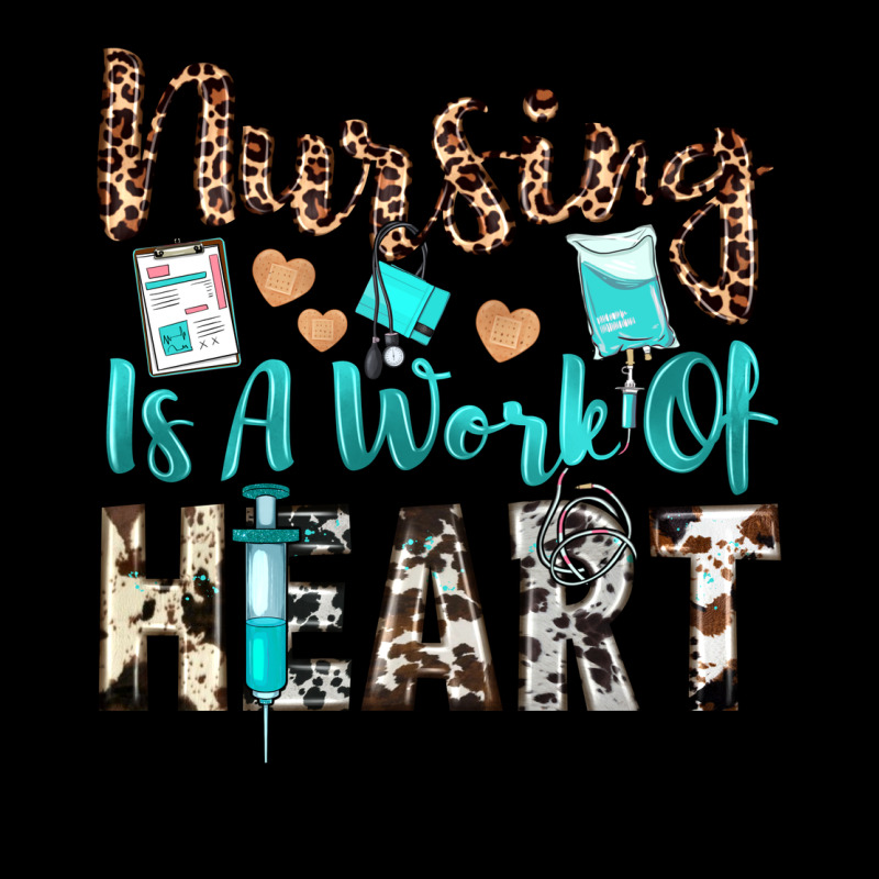 Nursing Is A Work Of Heart Urban Hoodie by JahusDesignShop | Teevron