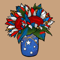 Patriotic Sunflower In A Jar Vintage Tee | Teevron