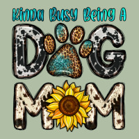 Kinda Busy Being A Dog Mom Urban Heavy Tee | Teevron