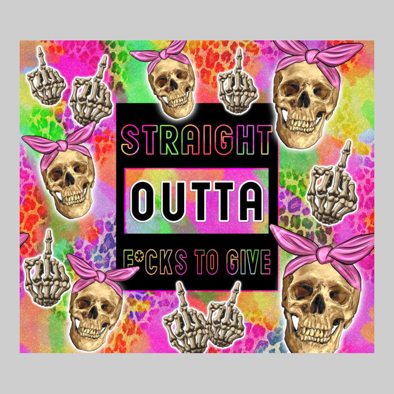 Straight Outta Fucks To Give Premium Tee by TumblerDesignByShophia | Teevron