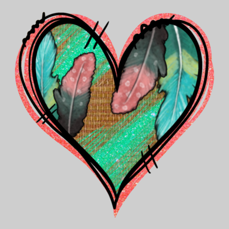 Feather Heart Premium Tee by Jasminsmagicworld | Teevron