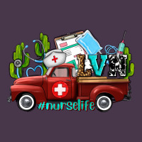 Lvn Nurse Truck With Cactus And Sunflowers Heavyweight Hoodie | Teevron