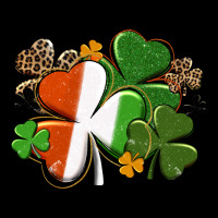 Irish Flag Shamrock St. Patricks Day Long Sleeve Tee | Teevron