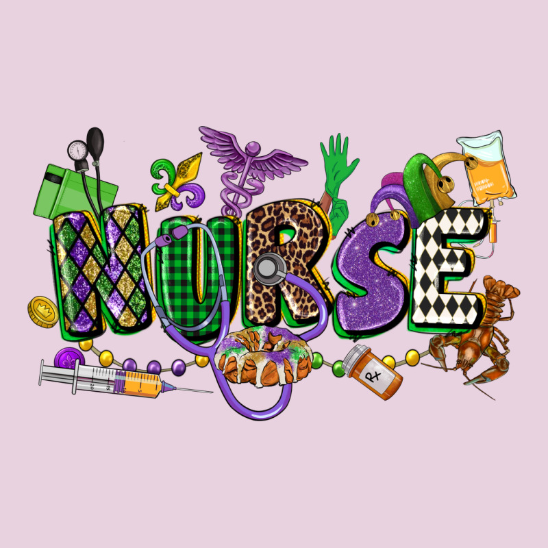Nurse Mardi Gras Classic Tee by CowGirlArtShop | Teevron