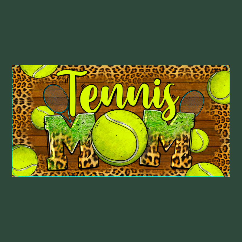 Tennis Mom License Plate Zipper Hoodie by BarkalooDesign | Teevron