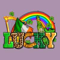 Lucky With St Patricks Elements Heavyweight Hoodie | Teevron