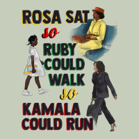Rosa Sat So Ruby Could Walk So Kamala Could Run Juneteenth Ladies Tee | Teevron