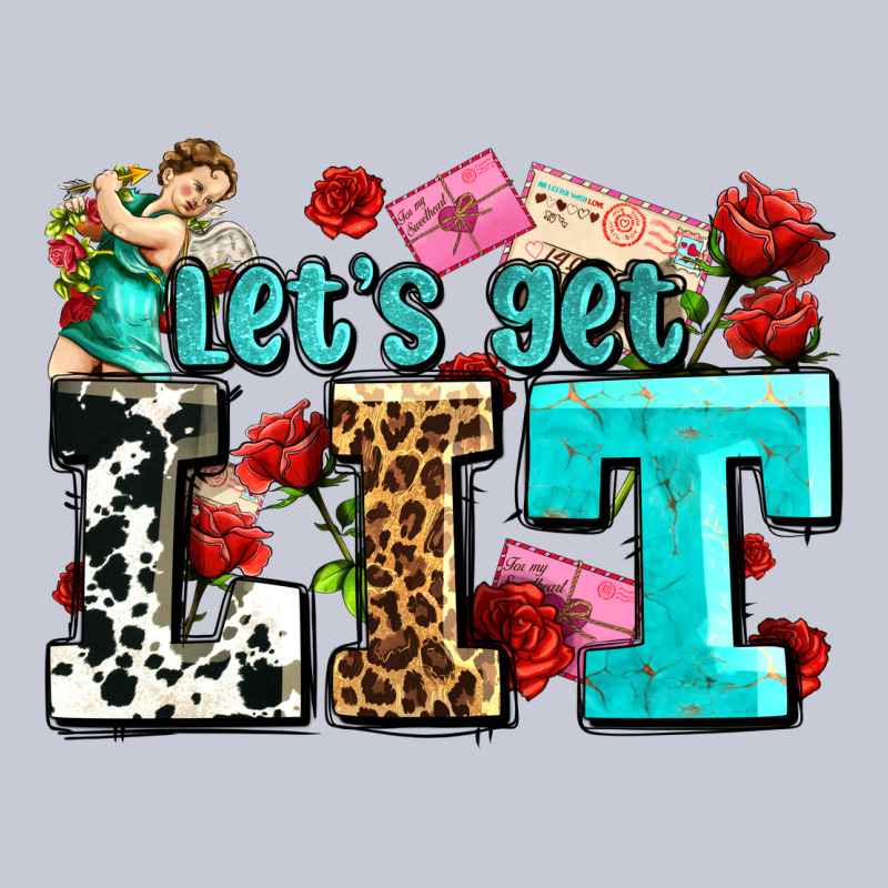 Valentines Day Lets Get Lit Heavyweight Hoodie by AdoDesignShop | Teevron
