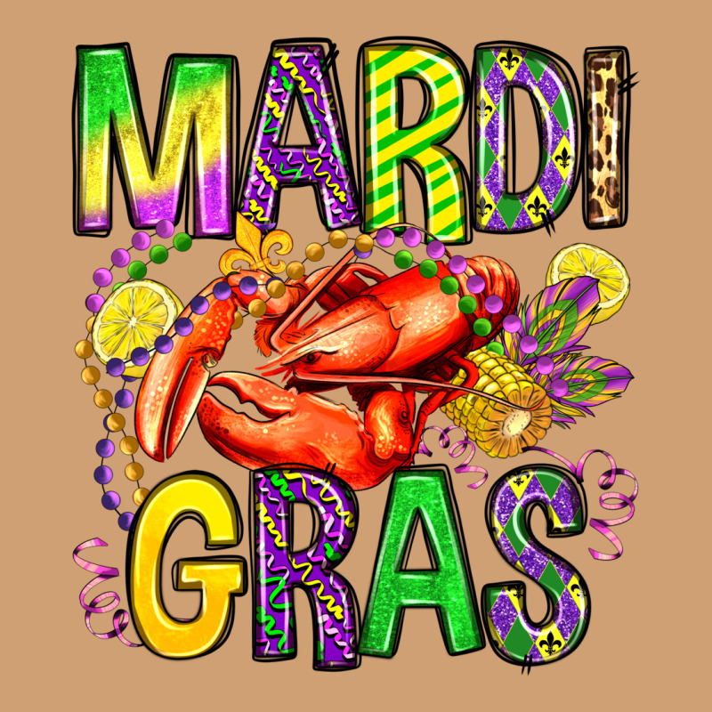 Mardi Gras Crawfish Olivia Vintage Tee by OliviaCreatesArt | Teevron