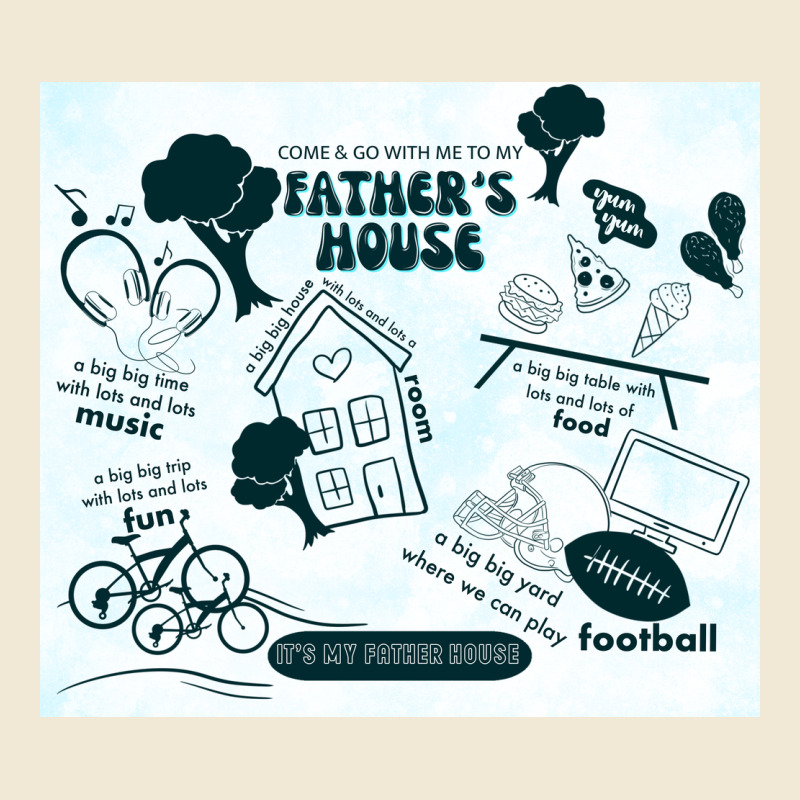 Father's House Premium Tee by TumblerDesignByShophia | Teevron