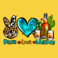 Peace Love Whiskey Premium Sweatshirt | Teevron