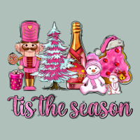 Tis The Season Pink Christmas Heavyweight Hoodie | Teevron