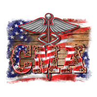 patriotic nurse certified medical assistant medilcal symbol background | Teevron