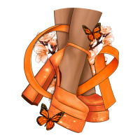 Kidney Cancer diva orange ribbon | Teevron