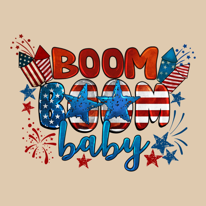 Boom Boom Baby 4th Of July Heavyweight Sweatshirt by BarkalooDesign | Teevron