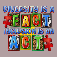 Diversity Is A Fact Inclusion Is An Act Vintage Hoodie | Teevron