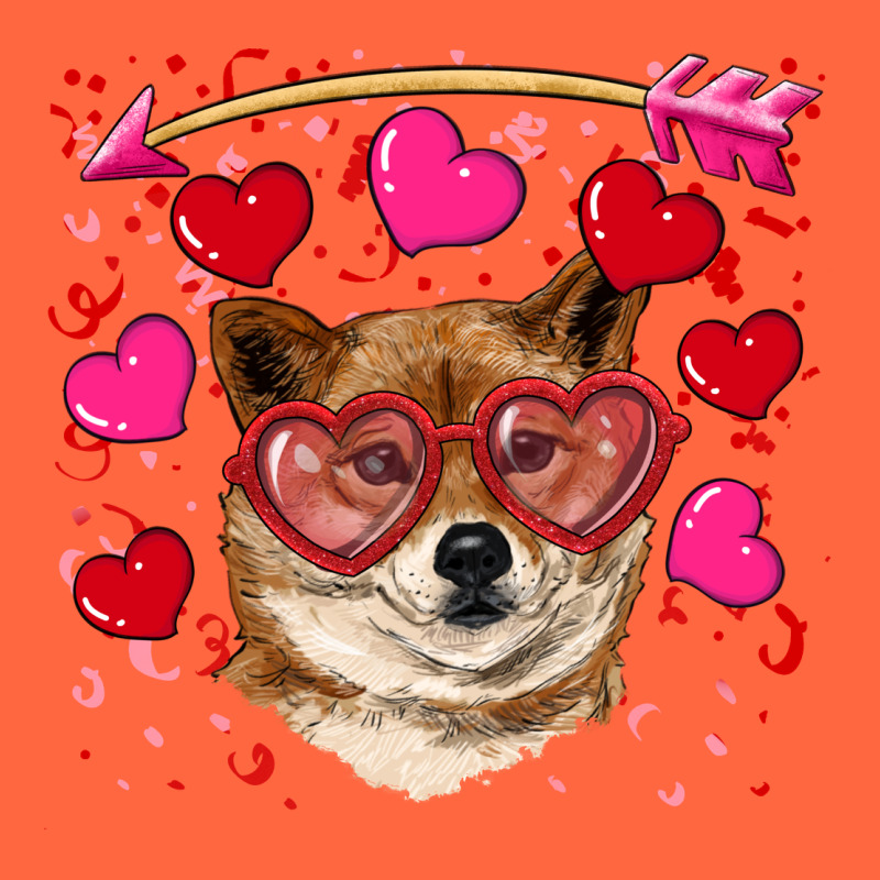 Valentine's Shiba Inu Premium Hoodie by RanaPortraitStore | Teevron