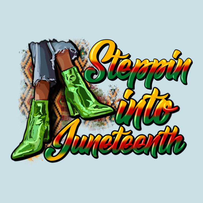Steppin Into Juneteenth Heels Ladies Tee by CowGirlArtShop | Teevron