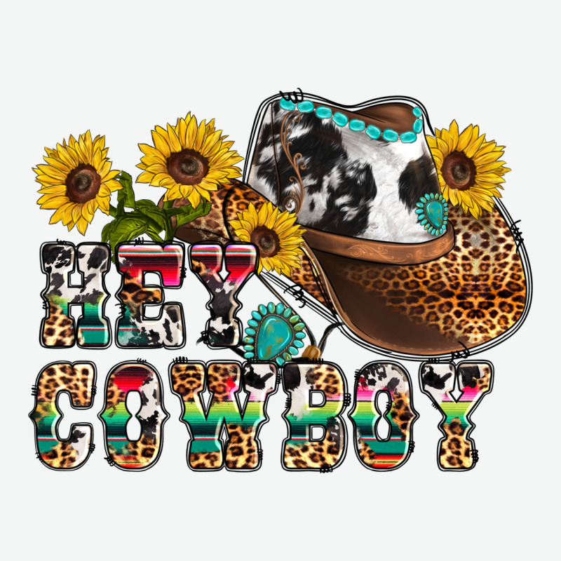 Hey Cowbow Urban Heavy Tee by OliviaCreatesArt | Teevron