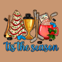 Tis The Season Hockey And Christmas Heavyweight Hoodie | Teevron