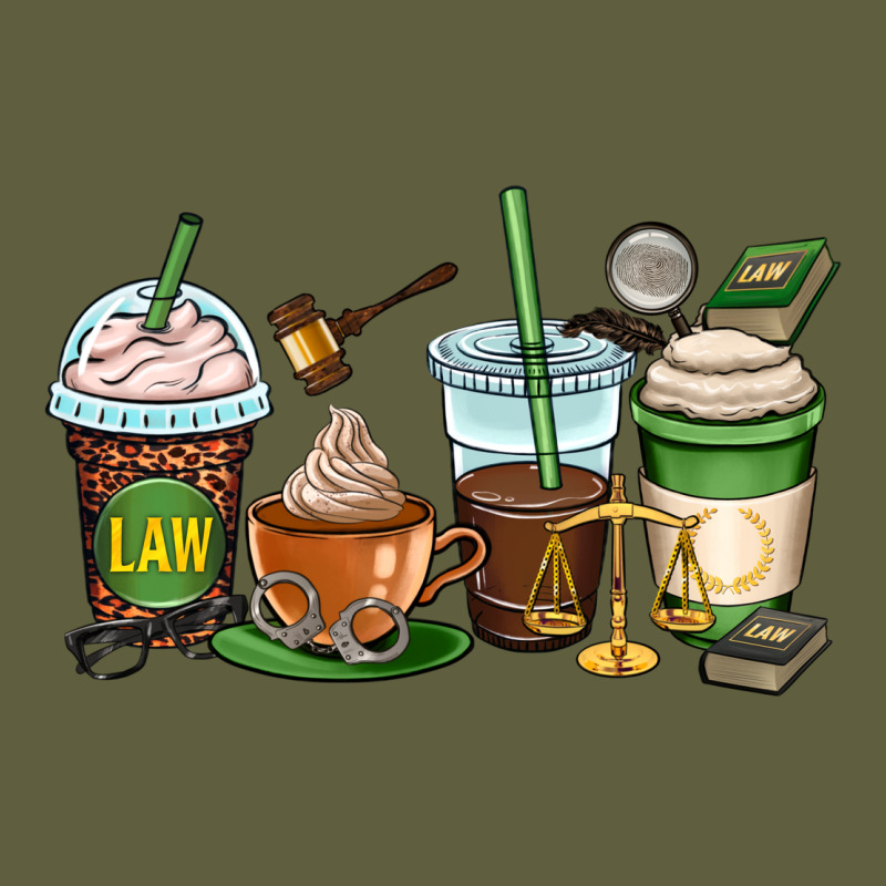 Lawyer Coffee Cups Vintage Tee by OliviaCreatesArt | Teevron