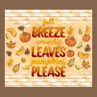 Fall Breeze Crunchy Leaves Premium Tee | Teevron