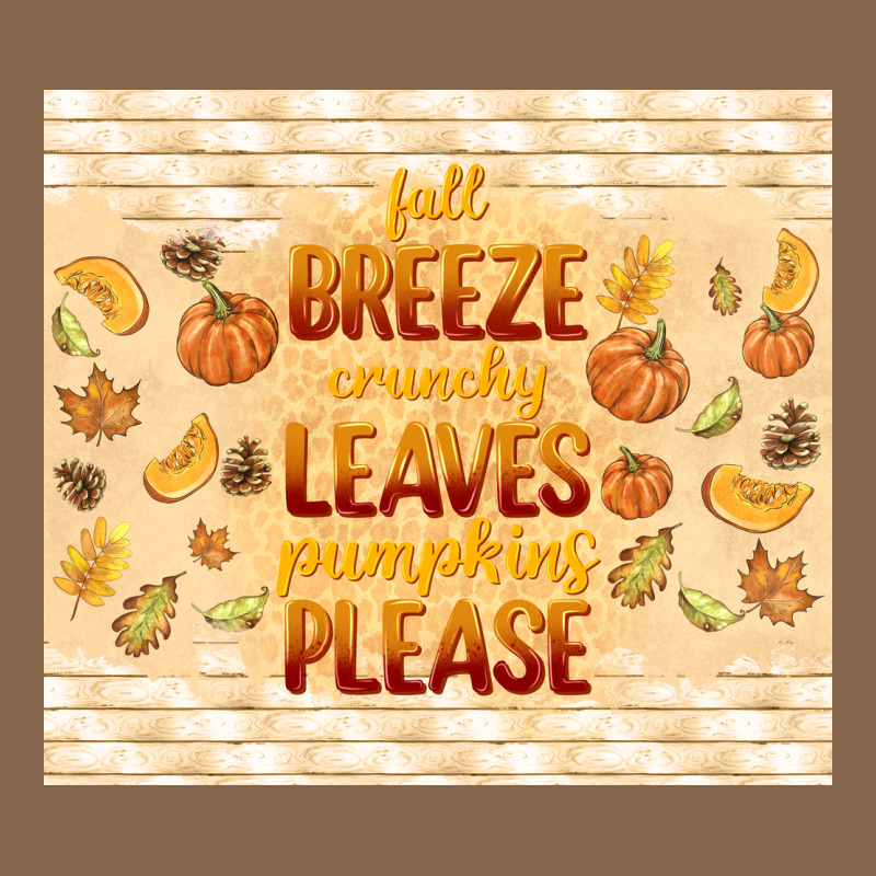 Fall Breeze Crunchy Leaves Premium Tee by TumblerDesignByShophia | Teevron