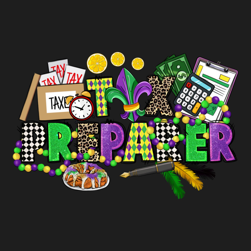 Tax Preparer Mardi Gras Classic Tee by CowGirlArtShop | Teevron