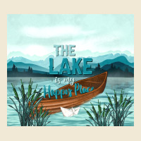 The Lake Is My Happy Place Premium Tee | Teevron