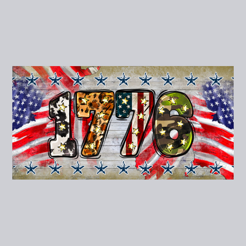 1776 4th Of July License Plate Heavyweight Sweatshirt by BarkalooDesign | Teevron