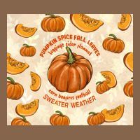 Pumpkin Spice Fall Leaves Premium Tee | Teevron