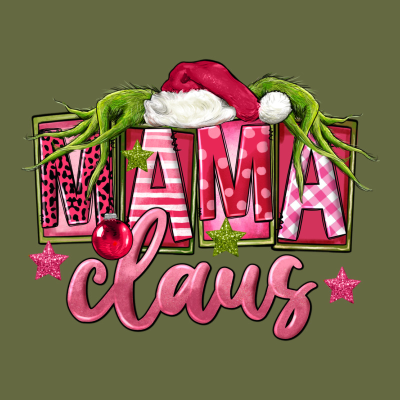 Pink Christmas Mama Claus Long Sleeve Tee by FaDigitalArtStudio | Teevron